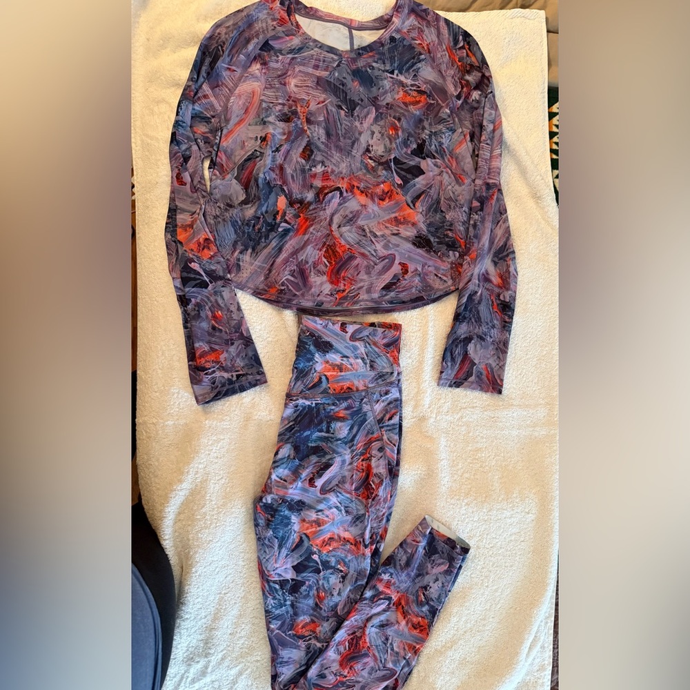 lululemon athletica Multicolor Abstract Set